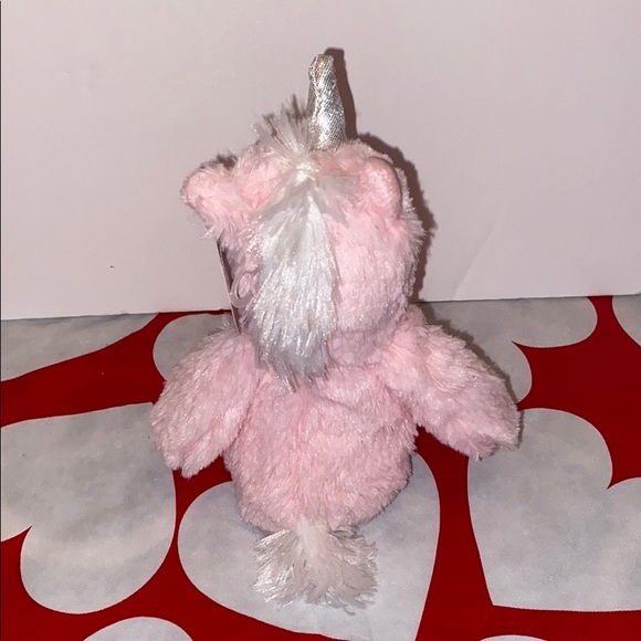 NEW! 2- Cuddly Friends Pink Unicorn Stuffed Animal - Picture 7 of 9